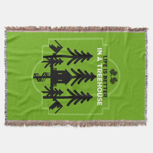 Treehouse Kinder terug naar school Deken (Voorkant)