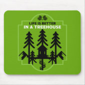 Treehouse Kinder terug naar school Muismat (Voorkant)