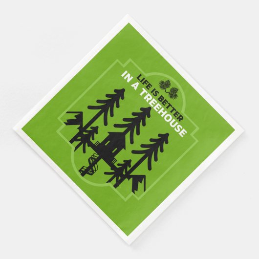 Treehouse Kinder terug naar school Servet (Hoek)