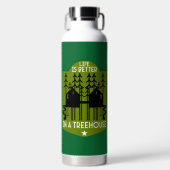 Treehouse Kinder terug naar school Waterfles (Voorkant)