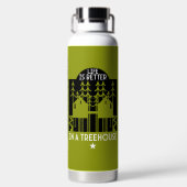 Treehouse Kinder terug naar school Waterfles (Achterkant)