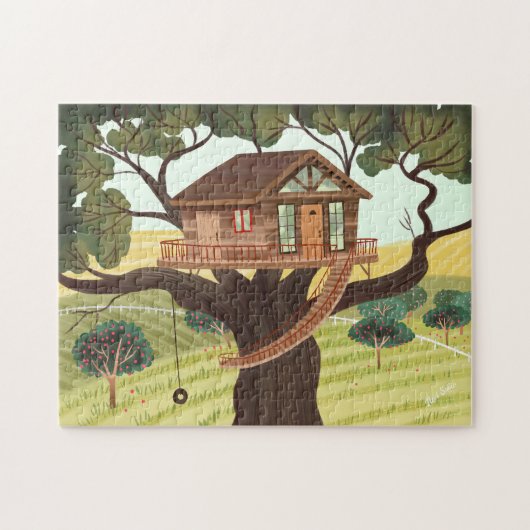 Treehouse Legpuzzel (Horizontaal)