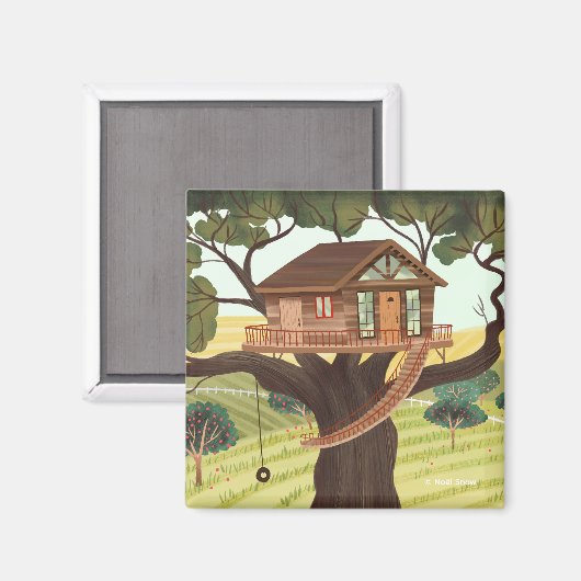 Treehouse Magneet (Voorkant / Achterkant)