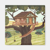 Treehouse Magneet (Voorkant)