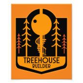Treehouse Master Builder Foto Afdruk (Voorkant)