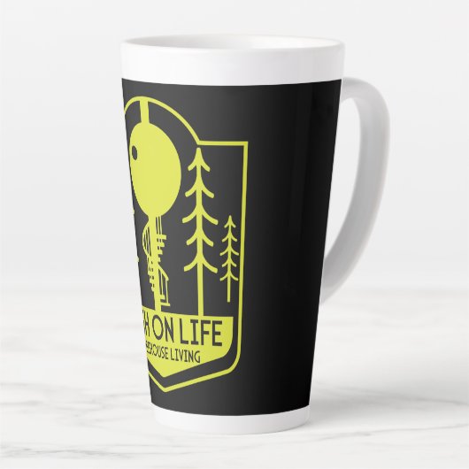 Treehouse Master Builder Latte Mok (Rechterhoek)