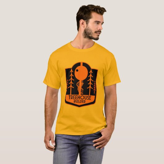 Treehouse Master Builder T-shirt (Voorkant volledig)