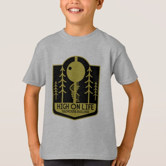Treehouse Master Builder T-shirt (Voorkant)