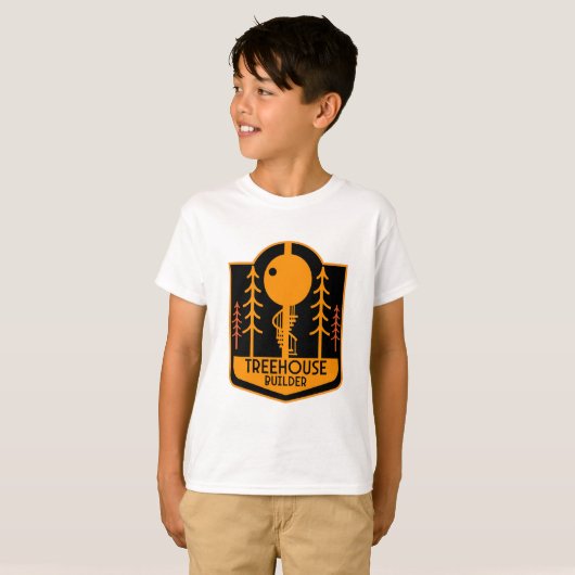 Treehouse Master Builder T-shirt (Voorkant volledig)