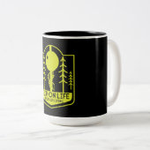 Treehouse Master Builder Tweekleurige Koffiemok (Voorkant rechts)