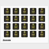 Treehouse Master Builder Vierkante Sticker (Vel)