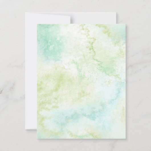 Treehouse Moving Announcement Kaart (Achterkant)