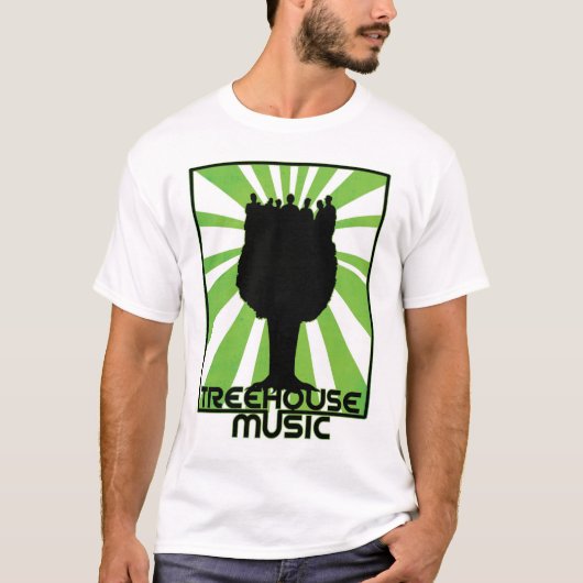 TREEHOUSE MUSIC LOGO T-SHIRT (Voorkant)