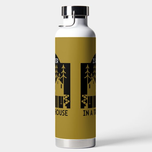 Treehouse Playhouse Terug naar school Waterfles (Rechts)