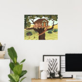 Treehouse Poster (Thuiskantoor)