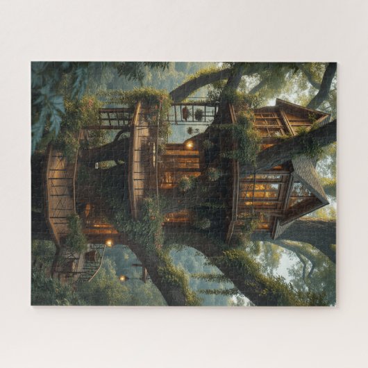 Treehouse Puzzle Legpuzzel (Horizontaal)