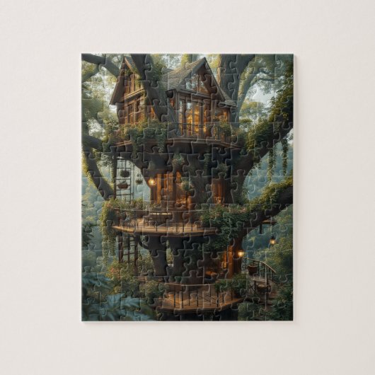 Treehouse Puzzle Legpuzzel (Verticaal)