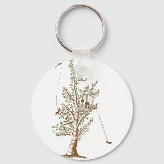 Treehouse Sleutelhanger (Voorkant)