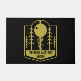 Treehouse Vakantie Feestdagen Deurmat