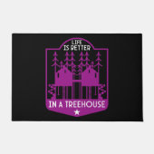 Treehouses Deurmat (Voorkant)