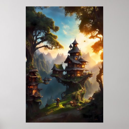 Treehouses Poster (Voorkant)
