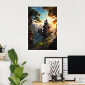 Treehouses Poster (Thuiskantoor)