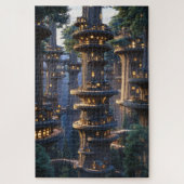 Treehouses Puzzel Legpuzzel (Verticaal)