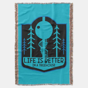 Treehouses terug naar school deken