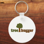 Treehugger (boom) sleutelhanger (Voorkant)