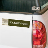 Treehugger Bumpersticker (Op Truck)