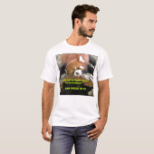 Treehugging hippie pagan dirtworshipper t-shirt (Voorkant volledig)