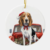Treeing Walker Coon Hound ornament (Voorkant)