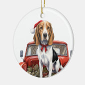 Treeing Walker Coon Hound ornament (Links)