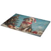 Treeing Walker Coonhound Christmas  Beach Snijplank (Hoek)