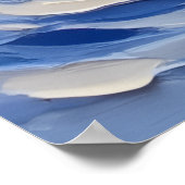 Treeing Walker Coonhound Christmas Boat Holiday Poster (Hoek)