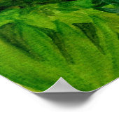 Treeing Walker Coonhound Dog Portret Poster (Hoek)