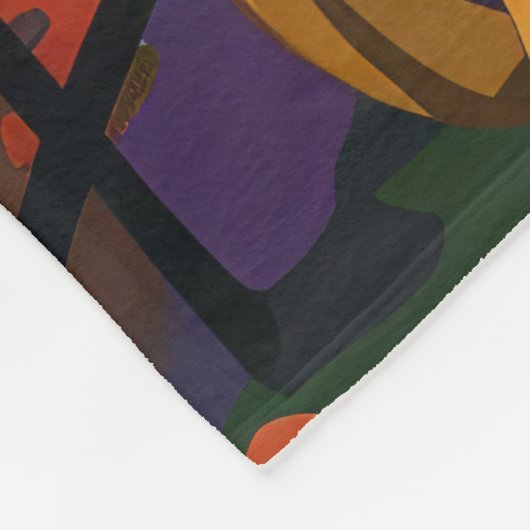 Treeing Walker Coonhound Halloween Witch Pumpkin Fleece Deken (Hoek)