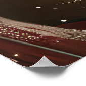 Treeing Walker Coonhound Hond Kerstfeest Poster (Hoek)