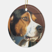 Treeing Walker Coonhound Keramisch Ornament (Links)