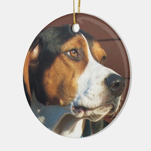Treeing Walker Coonhound Keramisch Ornament (Links)