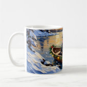 Treeing Walker Coonhound Kerstboot Vakantie Koffiemok (Links)