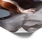 Treeing Walker Coonhound Kerstman Kerstmis Perfect Poster (Hoek)