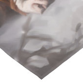 Treeing Walker Coonhound Kerstman Kerstmis Tafelkleed (Gekanteld)