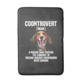 Treeing Walker Coonhound Liefhebber Hond Coontrove Badmat (Voorkant Verticaal)