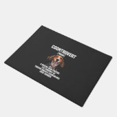 Treeing Walker Coonhound liefhebber hond Coontrove Deurmat (Schuin)