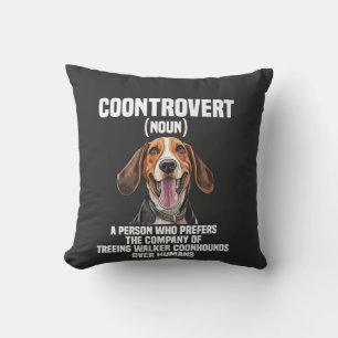 Treeing Walker Coonhound liefhebber hond Coontrove Kussen