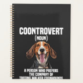 Treeing Walker Coonhound liefhebber hond Coontrove Planner (Voorkant)