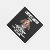Treeing Walker Coonhound Liefhebber Hond Coontrove Servet (Hoek)