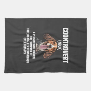 Treeing Walker Coonhound Liefhebber Hond Coontrove Theedoek