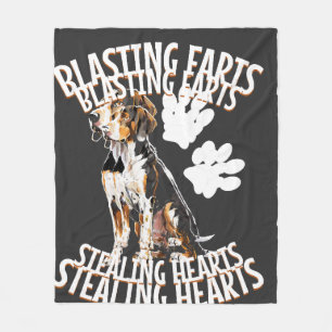 Treeing Walker Coonhound liefhebber hondenbezitter Fleece Deken